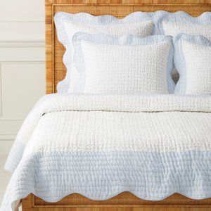 NWT Bedding Bundle x2  Baywood Quilt Sky